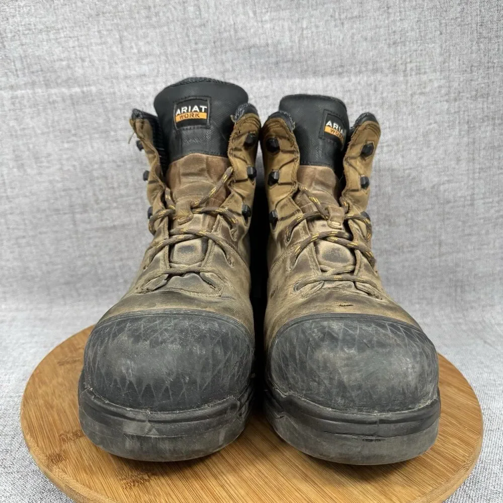 Ariat Turbo Outlaw Boots Men's 13 EE Work MetGuard Waterproof Leather